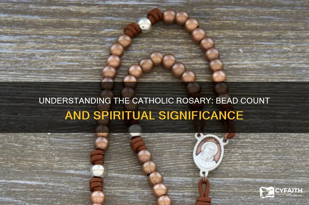 how many beads are there in a catholic rosary