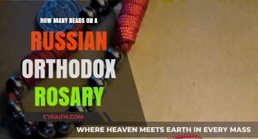 Understanding the Unique Bead Count on a Russian Orthodox Rosary