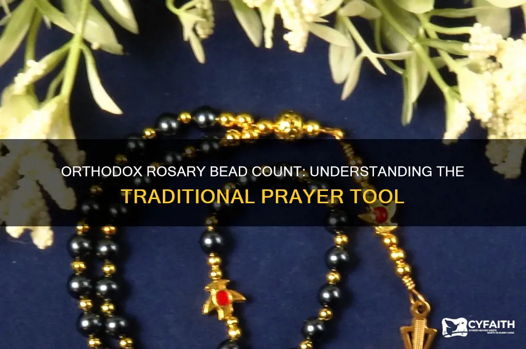 how many beads on an orthodox rosary