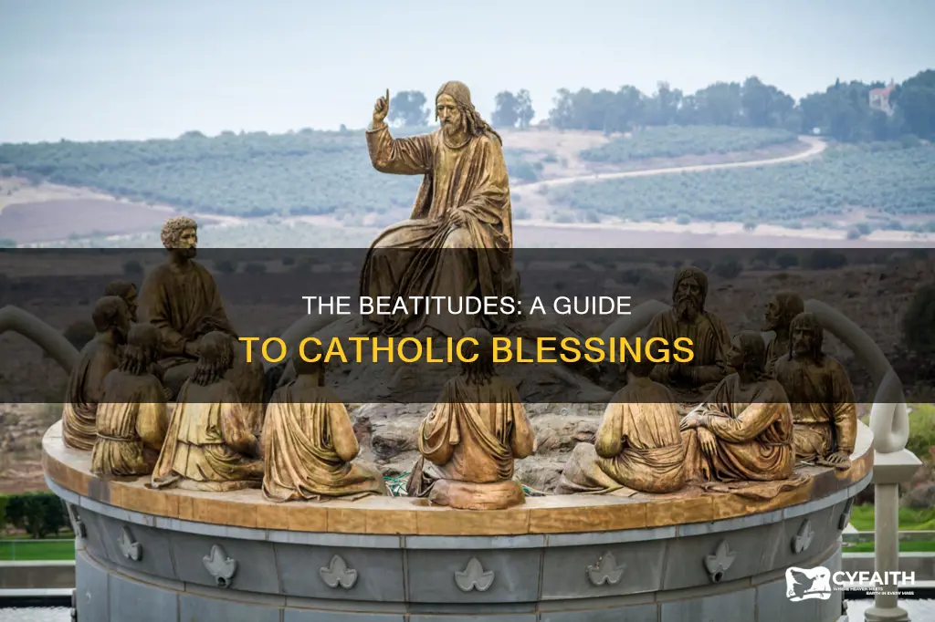how many beatitudes are there catholic