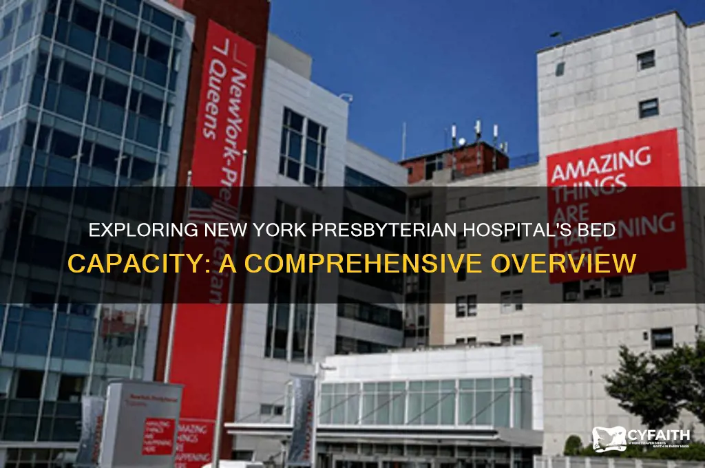 how many beds at new york presbyterian hospital