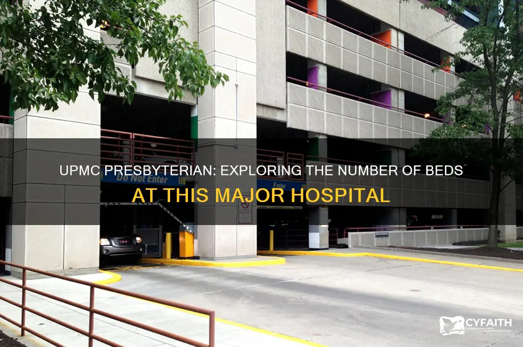 how many beds at upmc presbyterian