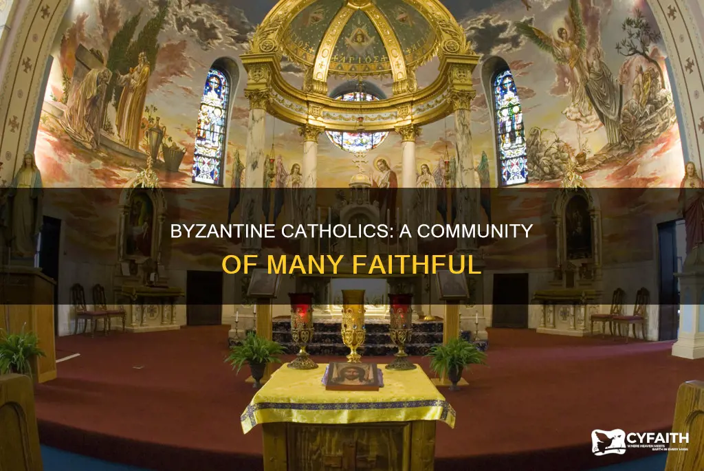 how many byzantine catholics are there
