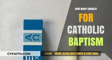 Choosing the Right Number of Candles for a Catholic Baptism