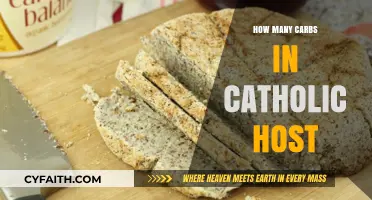 Carbs in Catholic Hosts: What You Need to Know