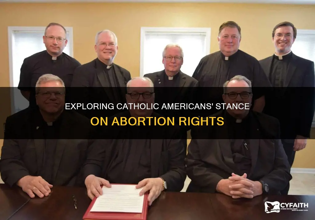 how many catholic amercans are pro choice