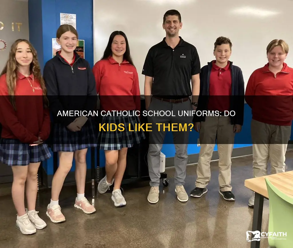 how many catholic american kids wear uniforms
