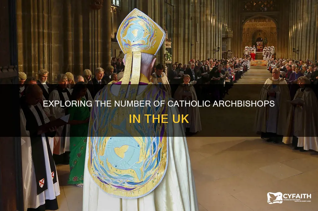 how many catholic archbishops are there in the uk