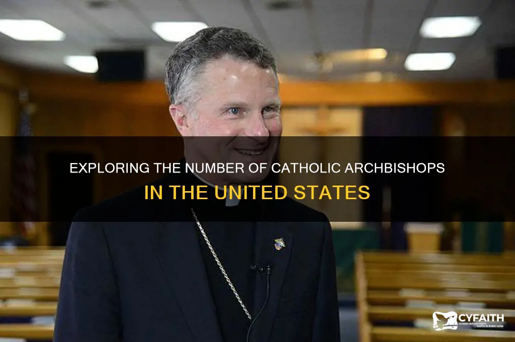 how many catholic archbishops are there in the united states