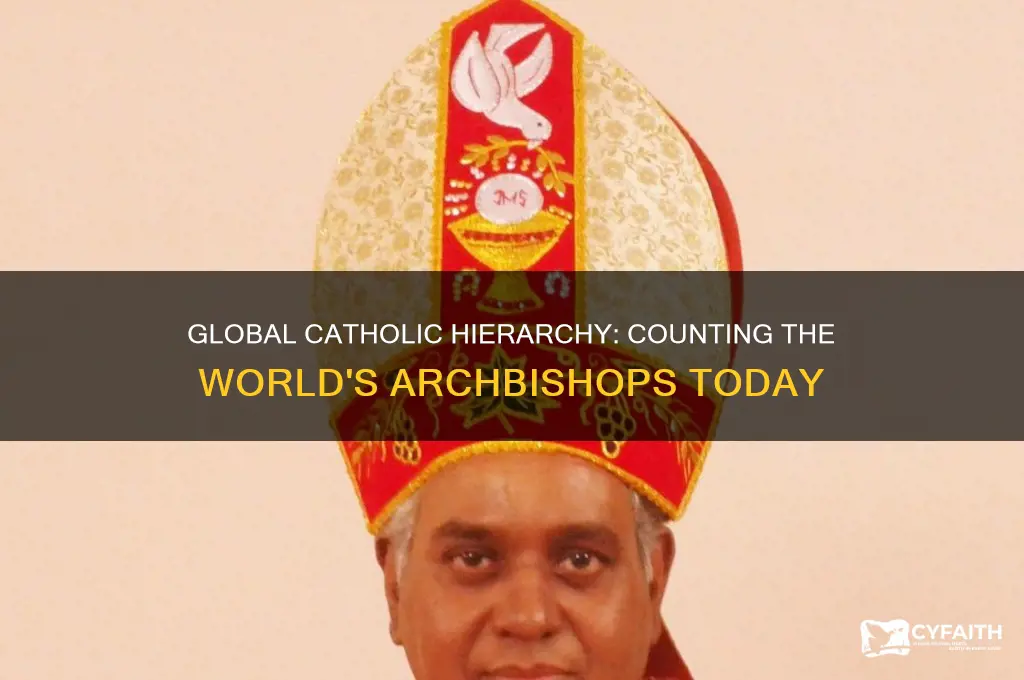 how many catholic archbishops are there in the world