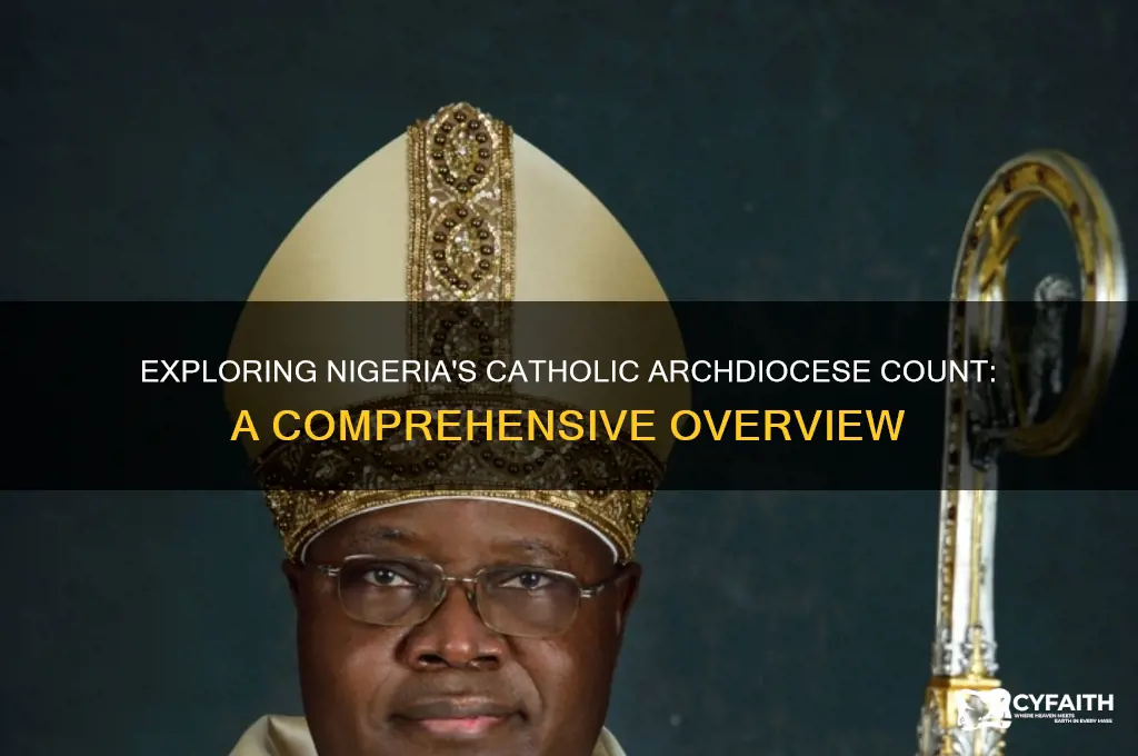 how many catholic archdiocese do we have in nigeria