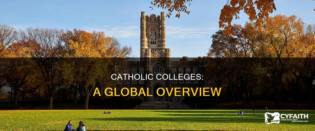 how many catholic colleges in the world