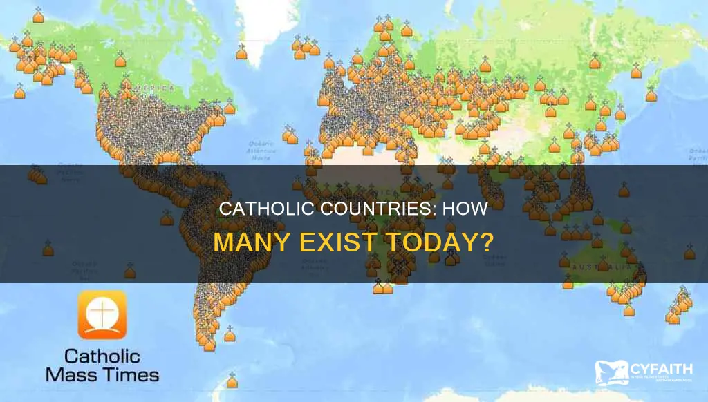 how many catholic countries are there