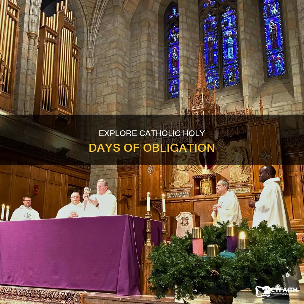 how many catholic days of obligation