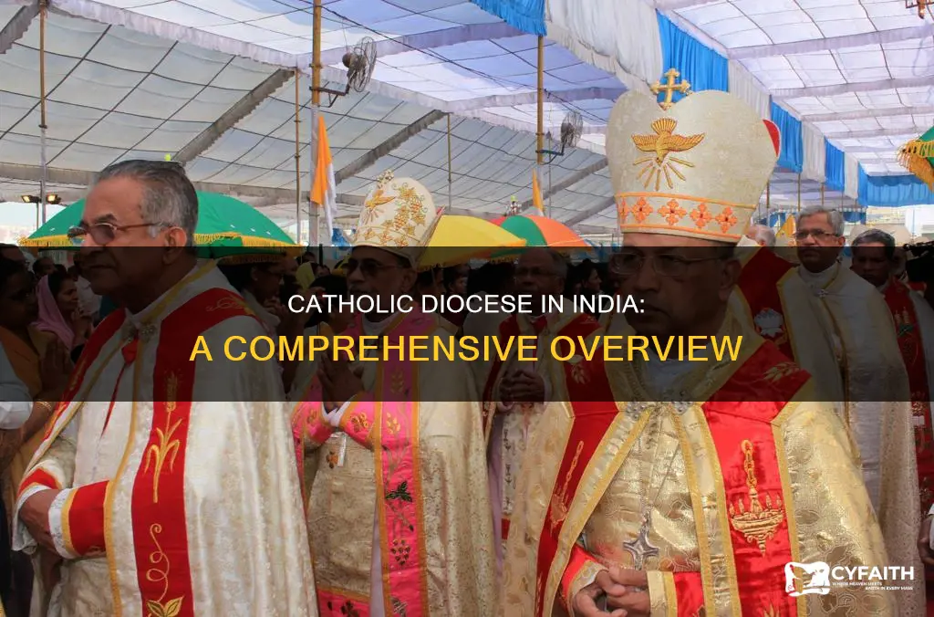how many catholic diocese in india