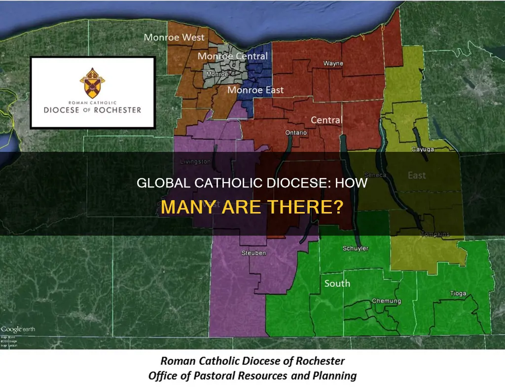 how many catholic diocese in world