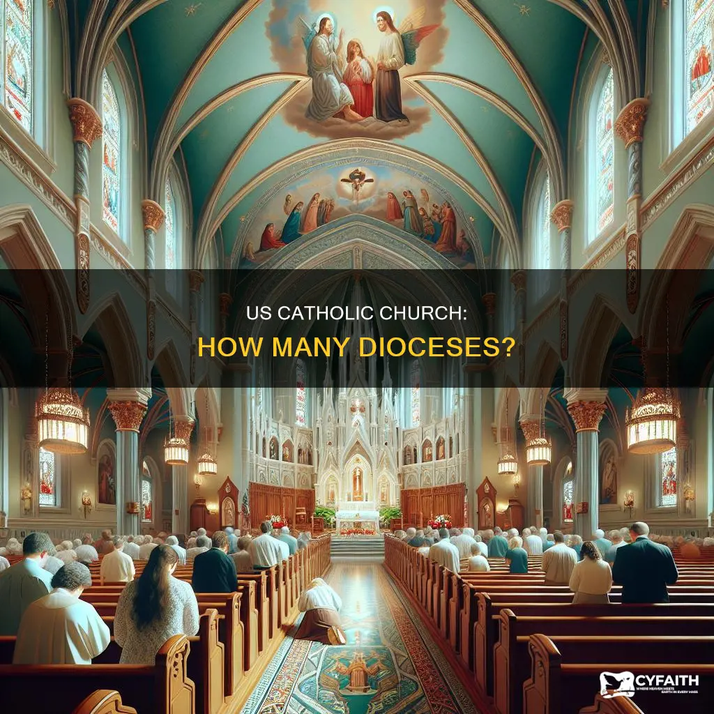 how many catholic dioceses in the united states