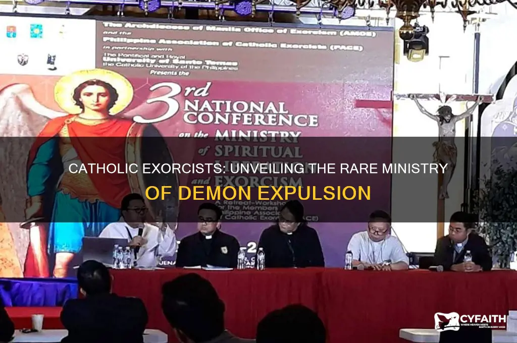 how many catholic exorcists