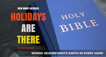 Catholic Holidays: How Many and When?