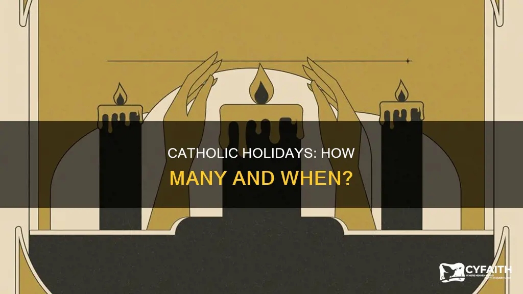 how many catholic holidays are there