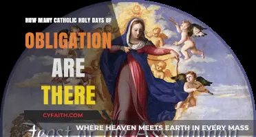 Understanding the Number of Catholic Holy Days of Obligation