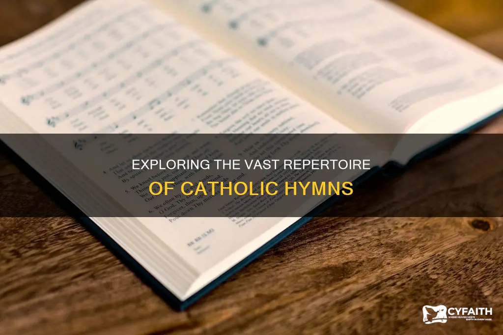 how many catholic hymns are there