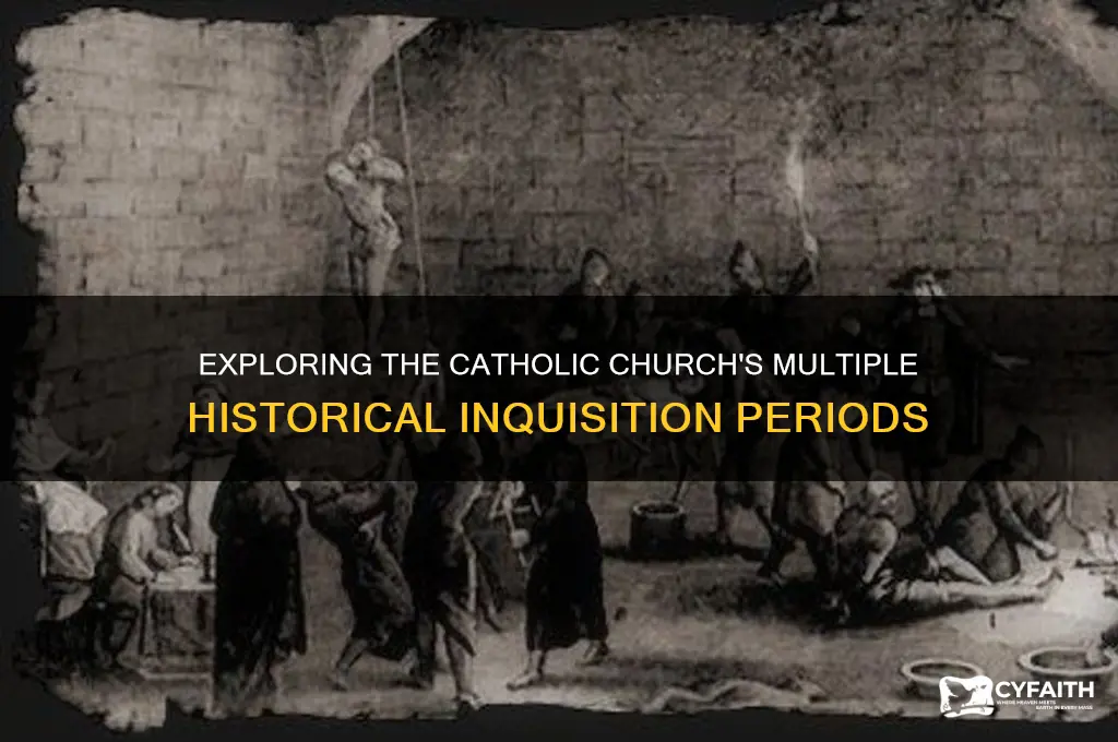 how many catholic inquisitions