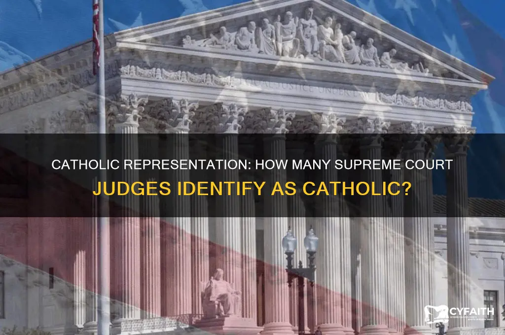 how many catholic judges are on the supreme court