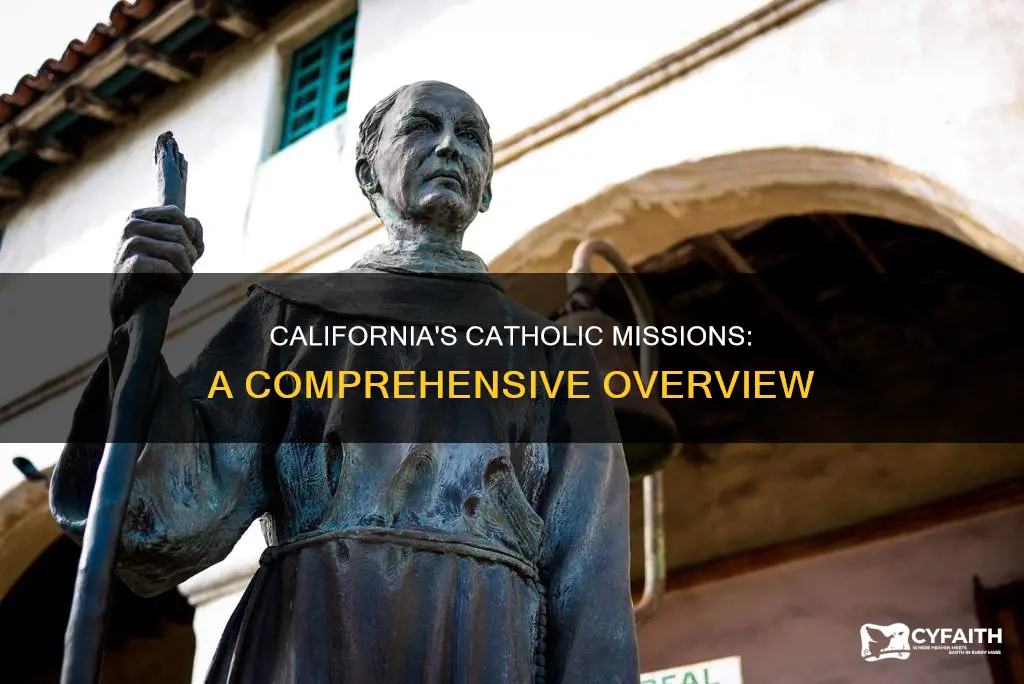 how many catholic missions are there in california
