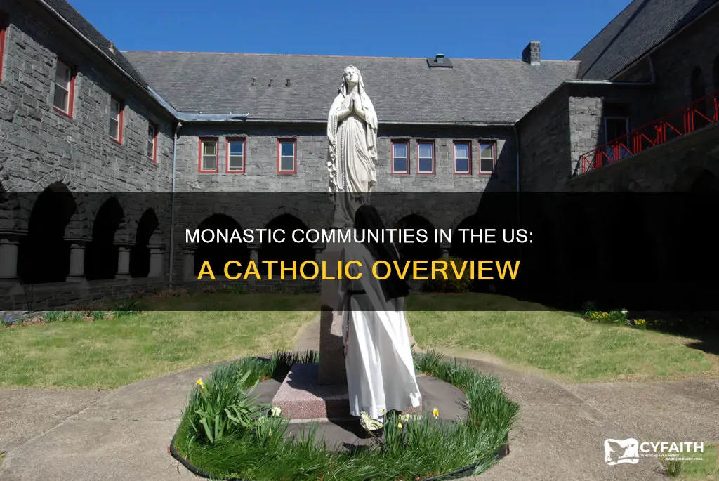 how many catholic monasteries in the us