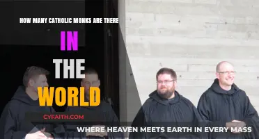 Exploring the Global Presence of Catholic Monks: A Worldwide Count