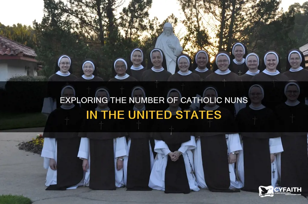 how many catholic nun are there in the united states