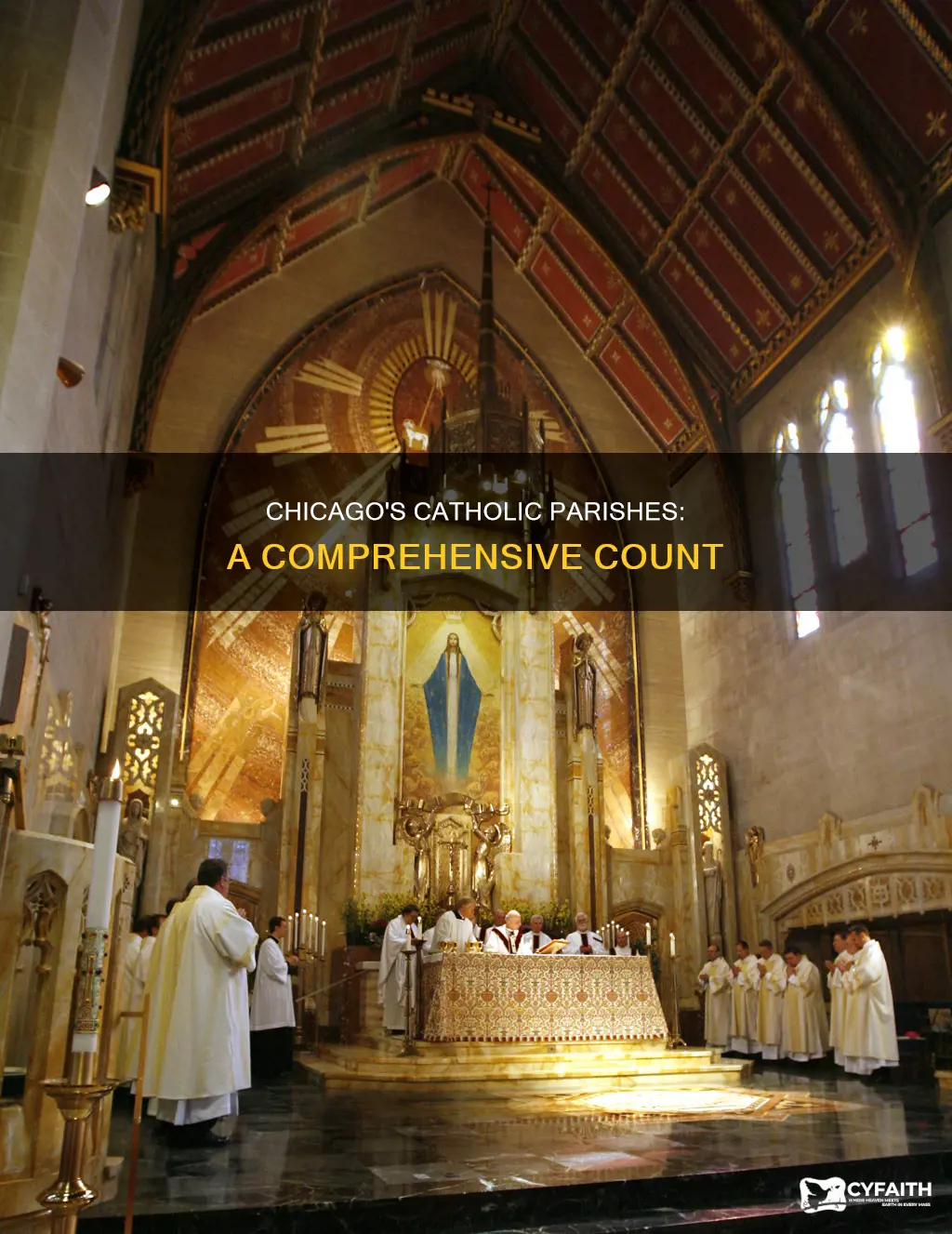 how many catholic parished in diocese of chicago