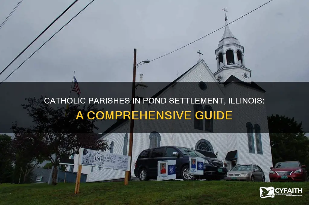 how many catholic parishes in pond settlement il