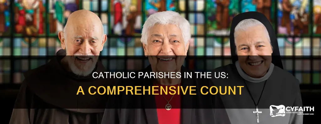 how many catholic parishes in the us