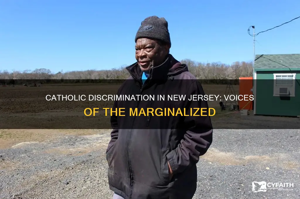 how many catholic people feel discriminated in new jersey