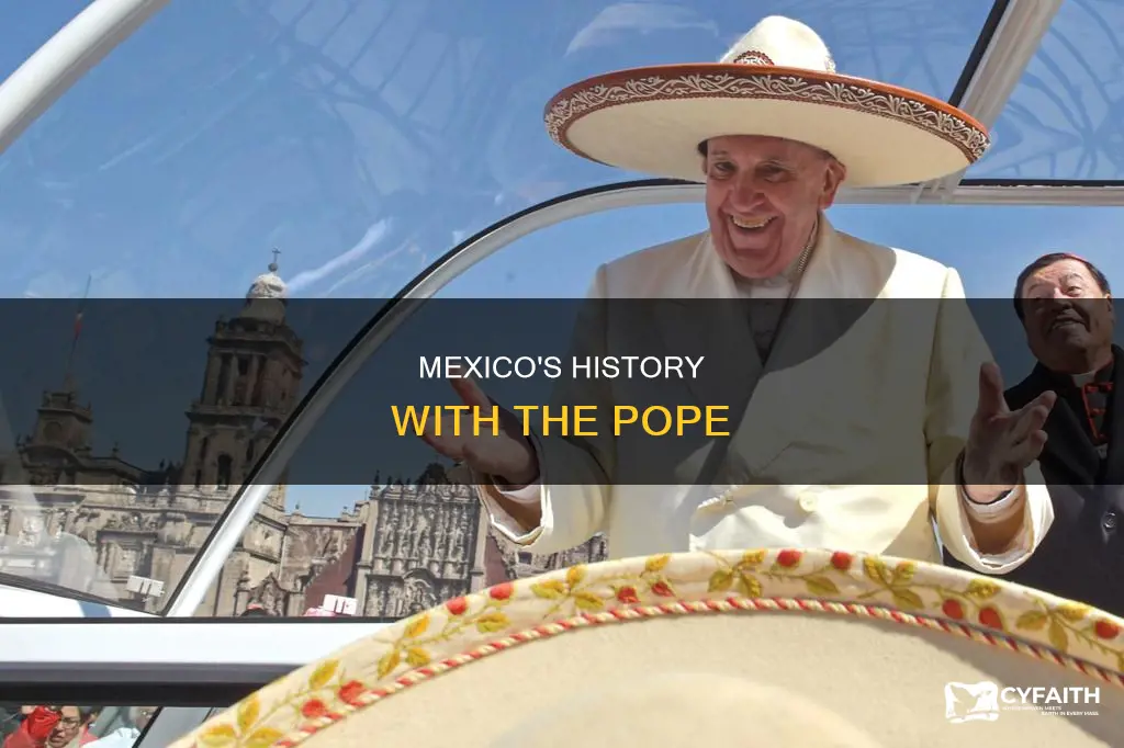 how many catholic popes have visited mexico