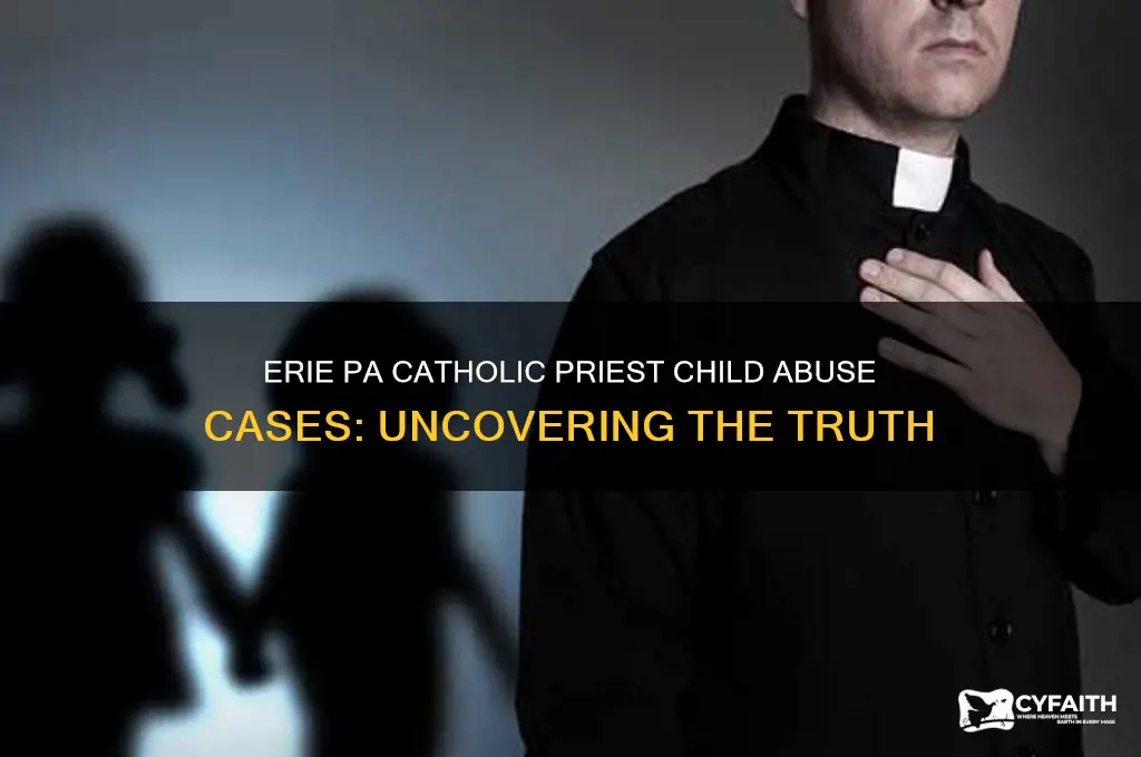 how many catholic priesfs in erie pa have abused children