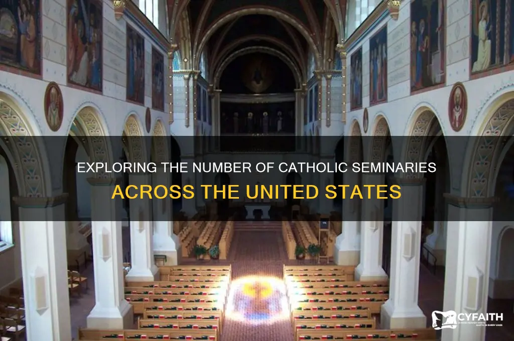 how many catholic seminaries are there in the united states