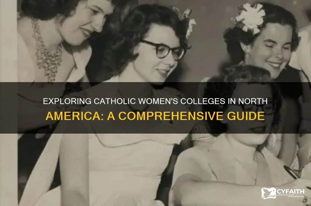 how many catholic womens colleges are in north america