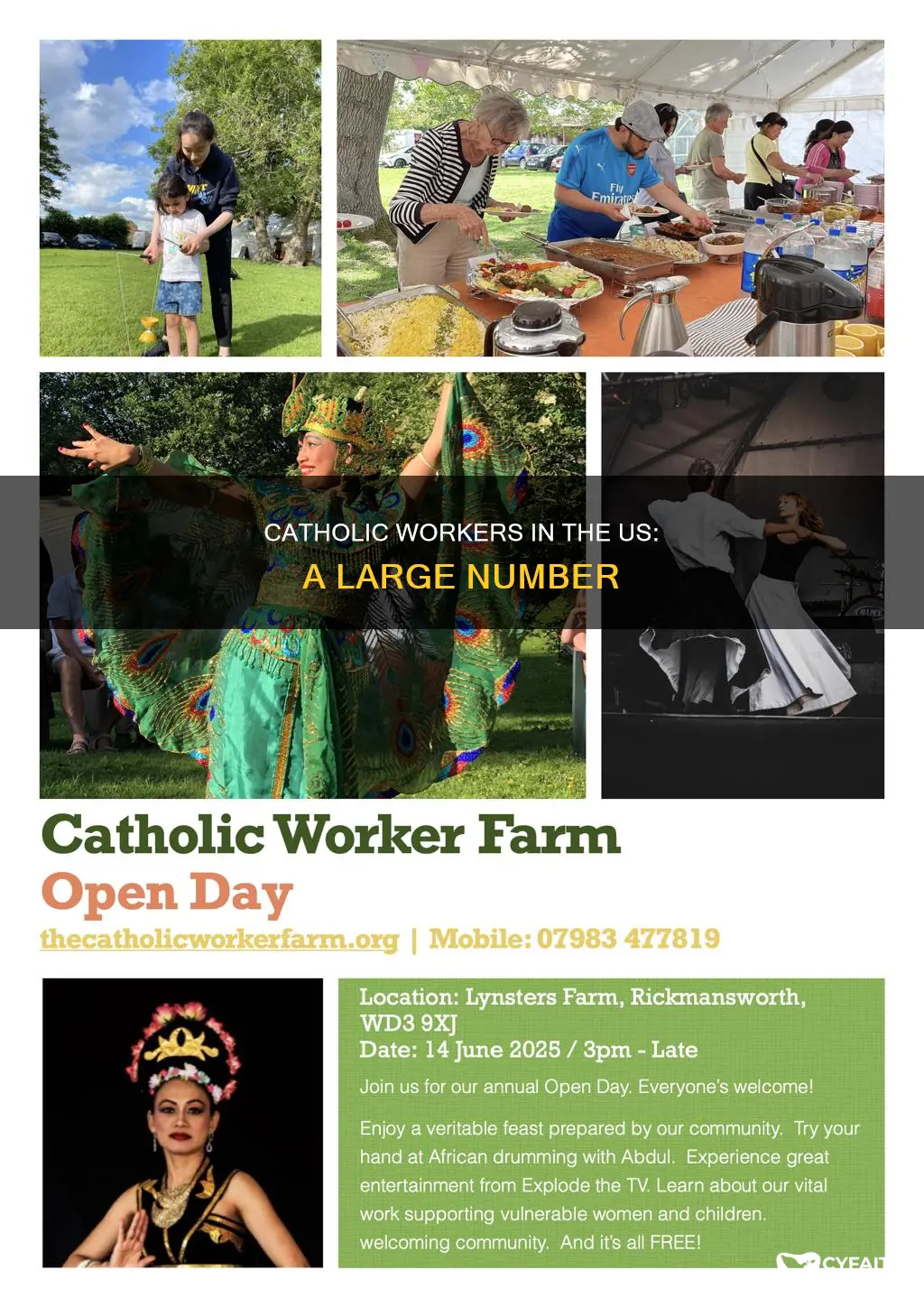 how many catholic workers are in the us