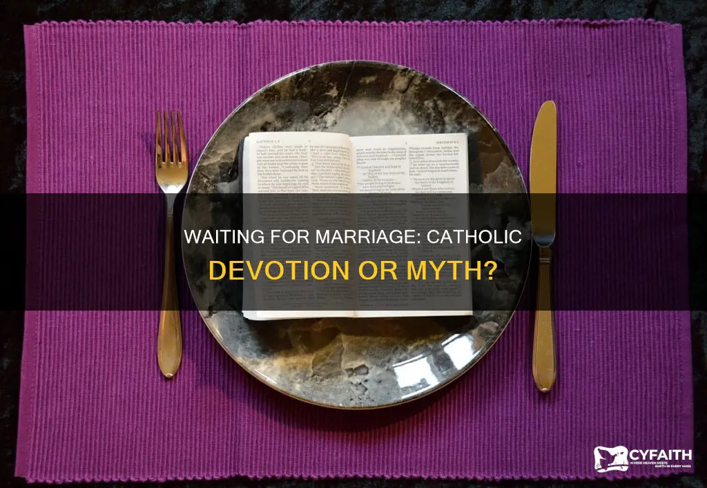 how many catholics actually wait for marriage