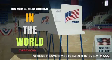 Worldwide Catholic and Adventist Numbers Compared