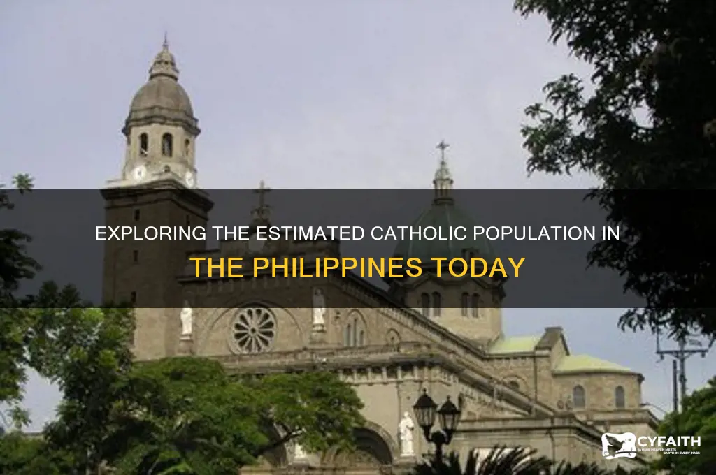 how many catholics are estimated to live in the philippines