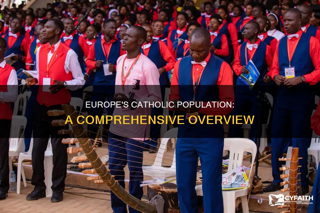 how many catholics are in europe