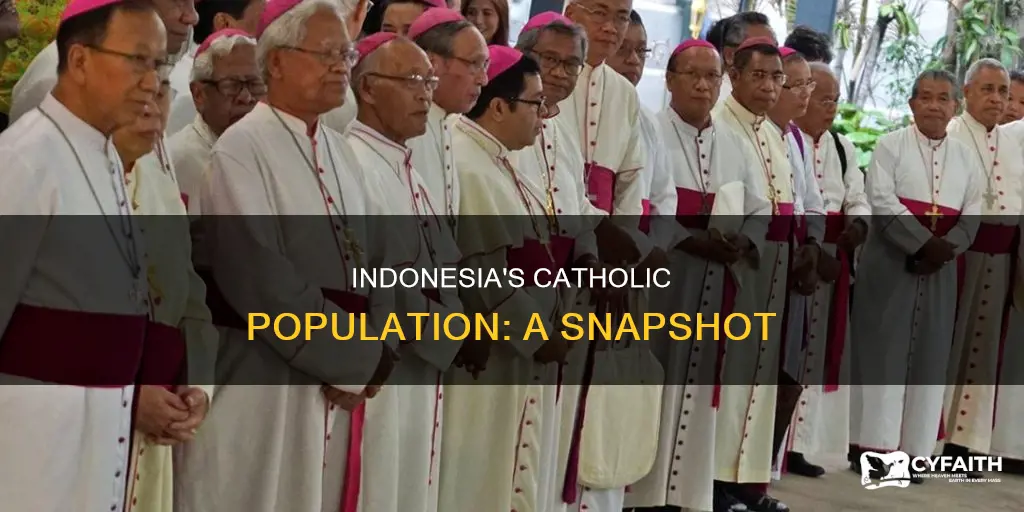how many catholics are in indonesia