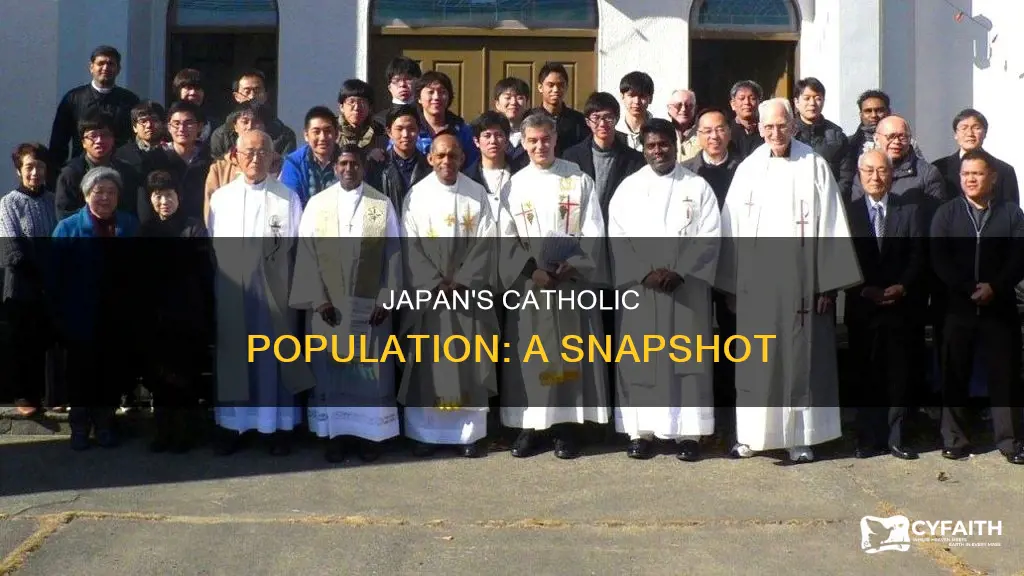 how many catholics are in japan