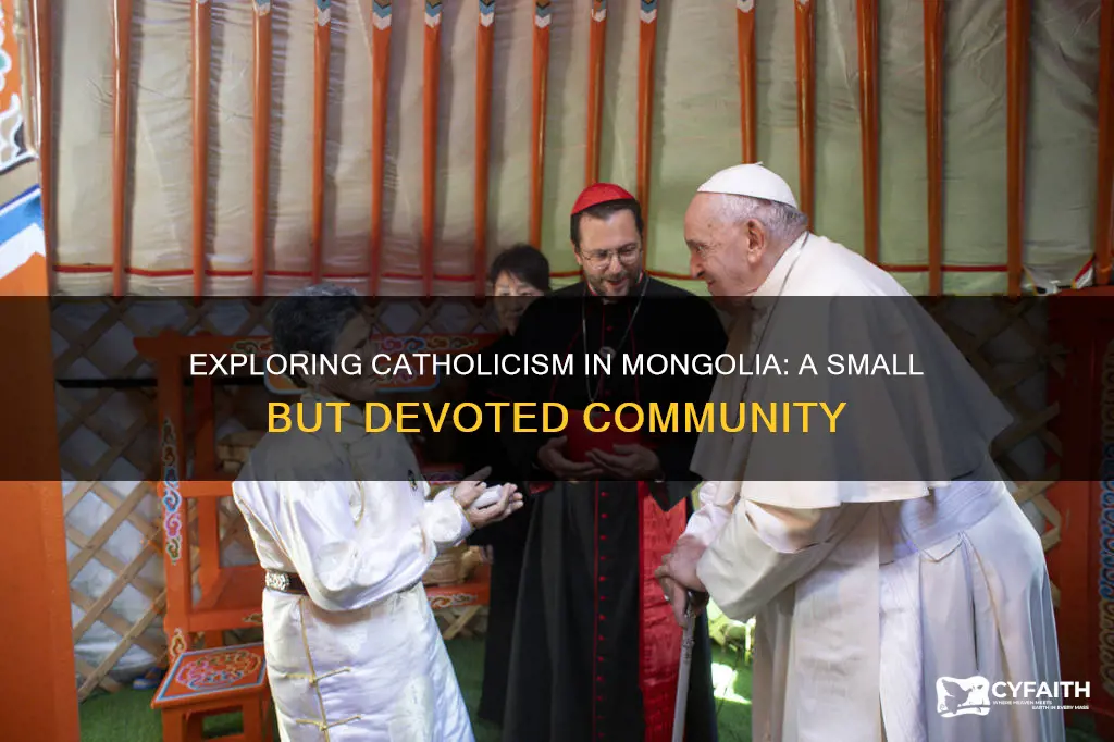 how many catholics are in mongolia