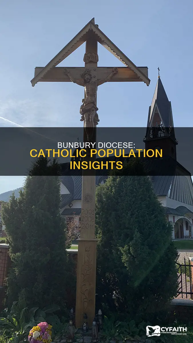 how many catholics are in the bunbury diocese