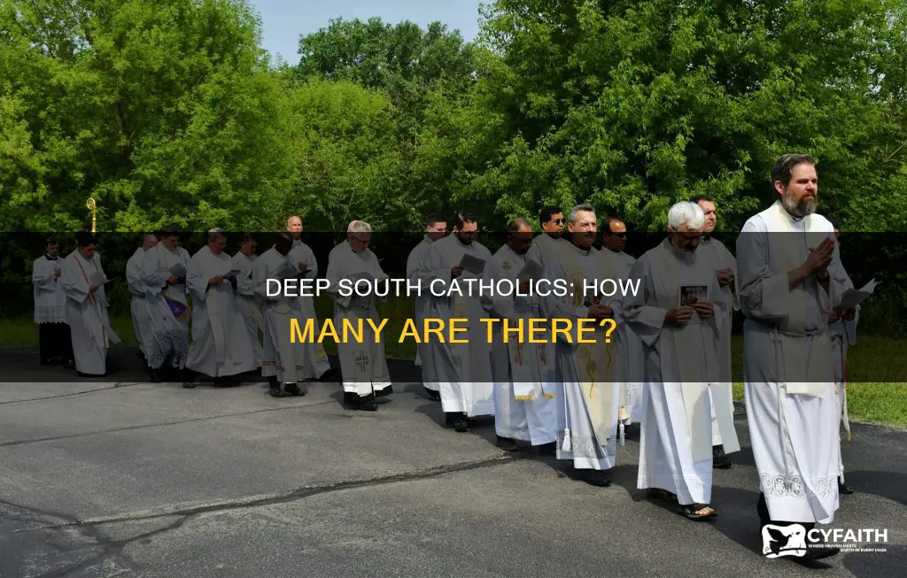 how many catholics are in the deep south